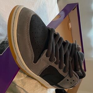 Nike Gray and Black Athletic Shoes